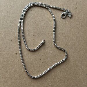 Silpada Sterling Silver Dot Dash 18" Necklace N2079